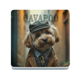 PEAKY PAWS CLUB - Cavapoo Melamine Coaster Metal Signs