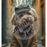 Peaky Paws Club - Cavapoo Metal Signs