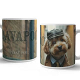 PEAKY PAWS CLUB - Cavapoo Mug Metal Signs