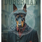 Peaky Paws Club - Doberman Metal Signs