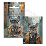 PEAKY PAWS CLUB - French Bulldog Fridge Magnet Metal Signs
