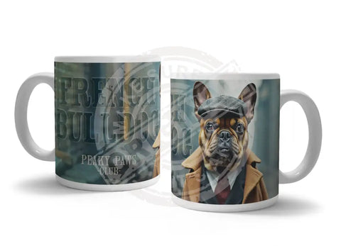 PEAKY PAWS CLUB - French Bulldog Fridge Magnet Metal Signs