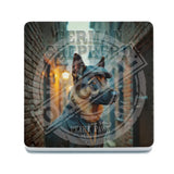 PEAKY PAWS CLUB - German Shepherd Melamine Coaster Metal Signs