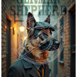 Peaky Paws Club - German Shepherd Metal Signs
