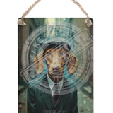 PEAKY PAWS CLUB - Hungarian Vizsla Dangler Metal Signs