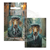 PEAKY PAWS CLUB - Hungarian Vizsla Fridge Magnet Metal Signs