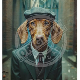 Peaky Paws Club - Hungarian Vizsla Metal Signs