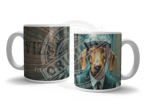 PEAKY PAWS CLUB - Hungarian Vizsla Fridge Magnet Metal Signs