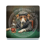 PEAKY PAWS CLUB - Jack Russell Melamine Coaster Metal Signs