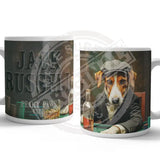 PEAKY PAWS CLUB - Jack Russell Mug Metal Signs