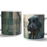 PEAKY PAWS CLUB - Labradoodle Black Mug Metal Signs