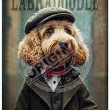 Peaky Paws Club - Labradoodle Metal Signs