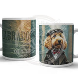 PEAKY PAWS CLUB - Labradoodle Mug Metal Signs