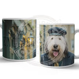 PEAKY PAWS CLUB - Old English Mug Metal Signs