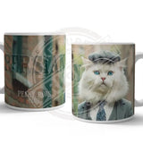 PEAKY PAWS CLUB - Persian Cat Mug Metal Signs
