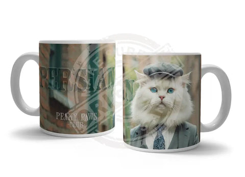 PEAKY PAWS CLUB - Persian Cat Fridge Magnet Metal Signs