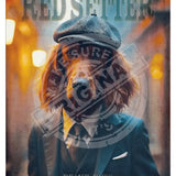 Peaky Paws Club - Red Setter Metal Signs