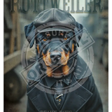 Peaky Paws Club - Rottweiler Metal Signs