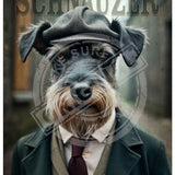 Peaky Paws Club - Schnauzer Metal Signs