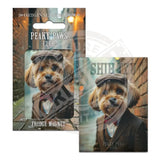 PEAKY PAWS CLUB - Shih Tzu Brown Fridge Magnet Metal Signs