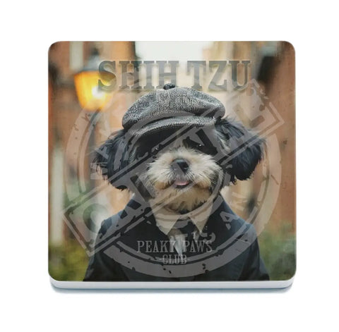 PEAKY PAWS CLUB - Shih Tzu Fridge Magnet Metal Signs