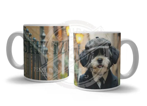 PEAKY PAWS CLUB - Shih Tzu Fridge Magnet Metal Signs