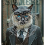 Peaky Paws Club - Siamese Cat Metal Signs