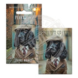 PEAKY PAWS CLUB - Springer Spaniel Black Fridge Magnet Metal Signs