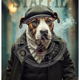 Peaky Paws Club - Staffie Metal Signs