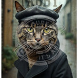 Peaky Paws Club - Tabby Cat Metal Signs