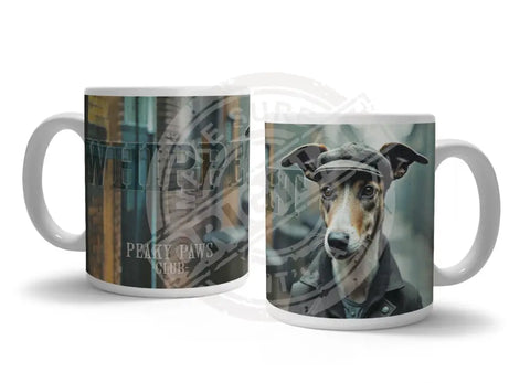 PEAKY PAWS CLUB - Whippet Fridge Magnet Metal Signs