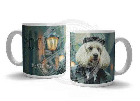 PEAKY PAWS CLUB - White Poodle
