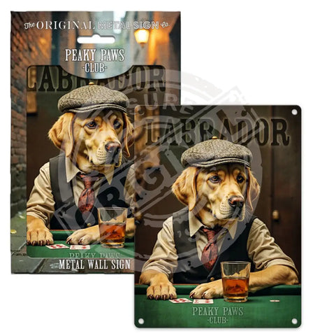 PEAKY PAWS CLUB - Yellow Labrador