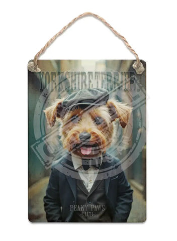 PEAKY PAWS CLUB - Yorkshire Terrier