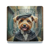 PEAKY PAWS CLUB - Yorkshire Terrier Melamine Coaster Metal Signs