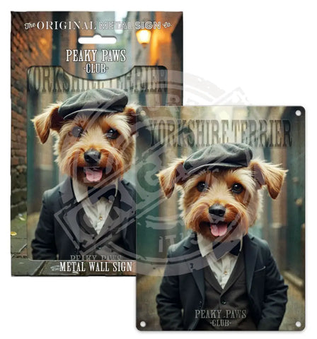 PEAKY PAWS CLUB - Yorkshire Terrier