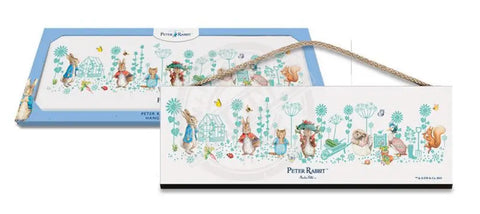 Beatrix Potter Peter Rabbit Characters hanging wooden sign