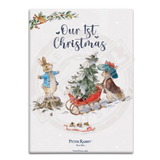 Peter Rabbit Christmas - Our First Fridge Magnet Metal Signs