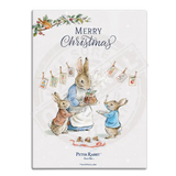 Peter Rabbit Christmas - Pudding Fridge Magnet Metal Signs