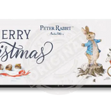 Peter Rabbit Christmas - Sleigh Small Wood Sign 330 X 75Mm Metal Signs