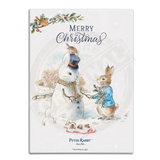 Peter Rabbit Christmas - Snowman Fridge Magnet Metal Signs