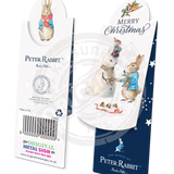 Peter Rabbit Christmas - Snowman Magnetic Bookmark Metal Signs