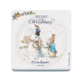 Peter Rabbit Christmas - Snowman Melamine Coaster Metal Signs