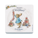 Peter Rabbit Christmas - Stocking Melamine Coaster Metal Signs