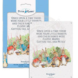 Peter Rabbit Flopsy Bunnies collecting blackberries metal sign