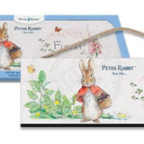 Beatrix Potter Peter Rabbit Flopsy with basket of blackberries hanging wooden sign