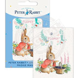 Peter Rabbit - Flopsy Bunny eating Blackberries Fridge Magnet Metal Signs