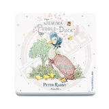 Peter Rabbit Jemima Puddle-Duck melamine coaster