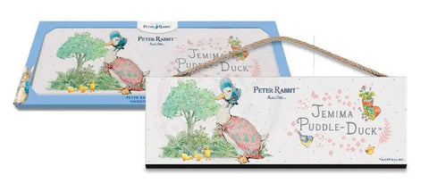 Beatrix Potter Peter Rabbit Jemima Puddle-Duck hanging wooden sign