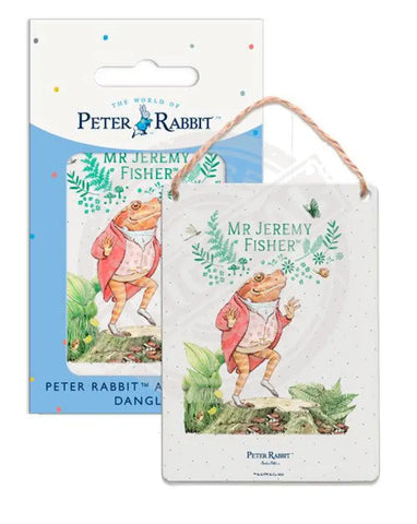 Peter Rabbit Jeremy Fisher metal wall sign